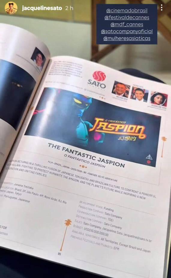 Filme brasileiro de Jaspion ganha novidades
