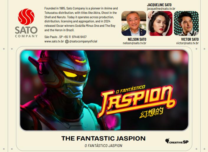 Projeto brasileiro do Jaspion segue em busca de parceiros