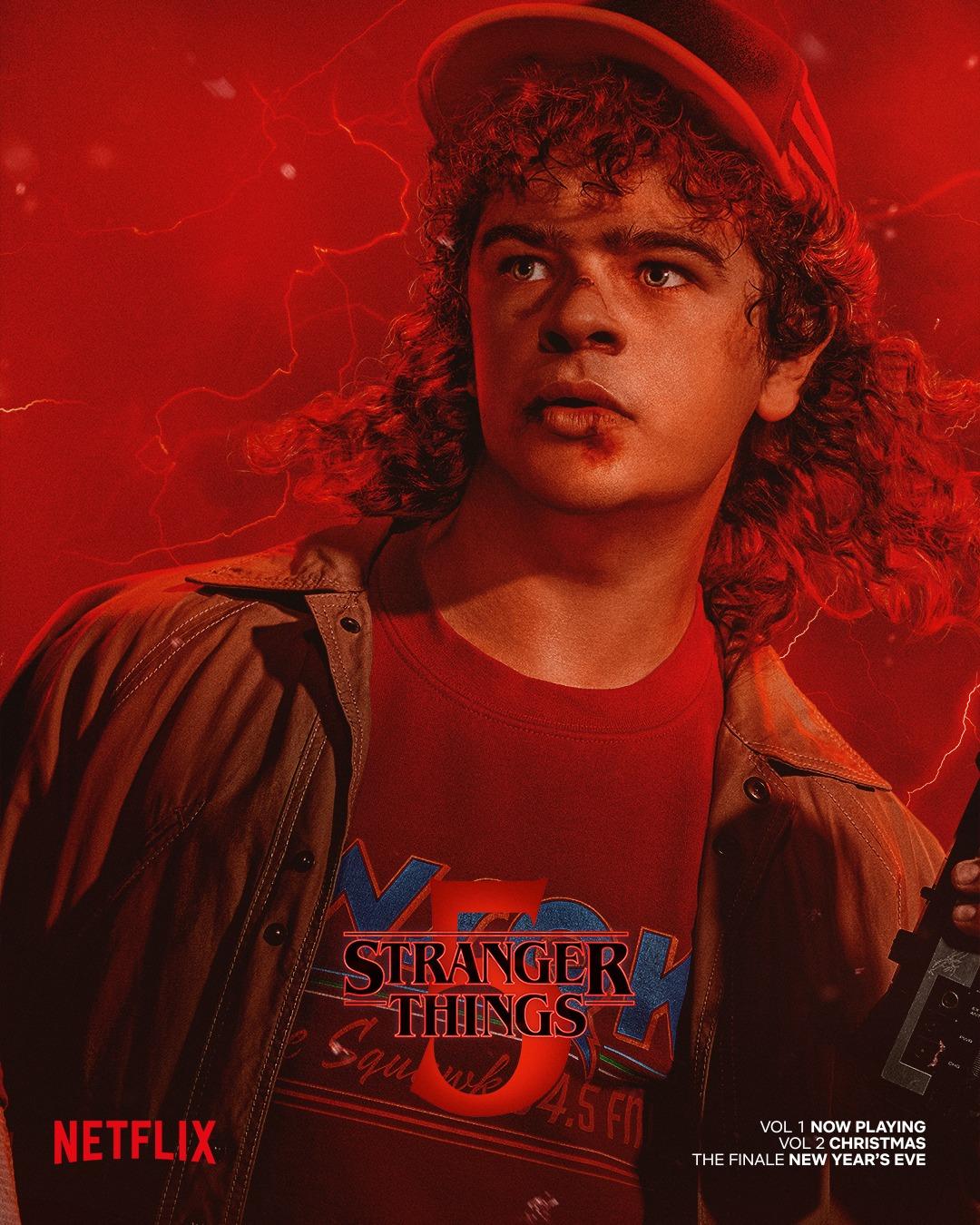 Volume 2 de Stranger Things ganha novos pôsteres dos personagens