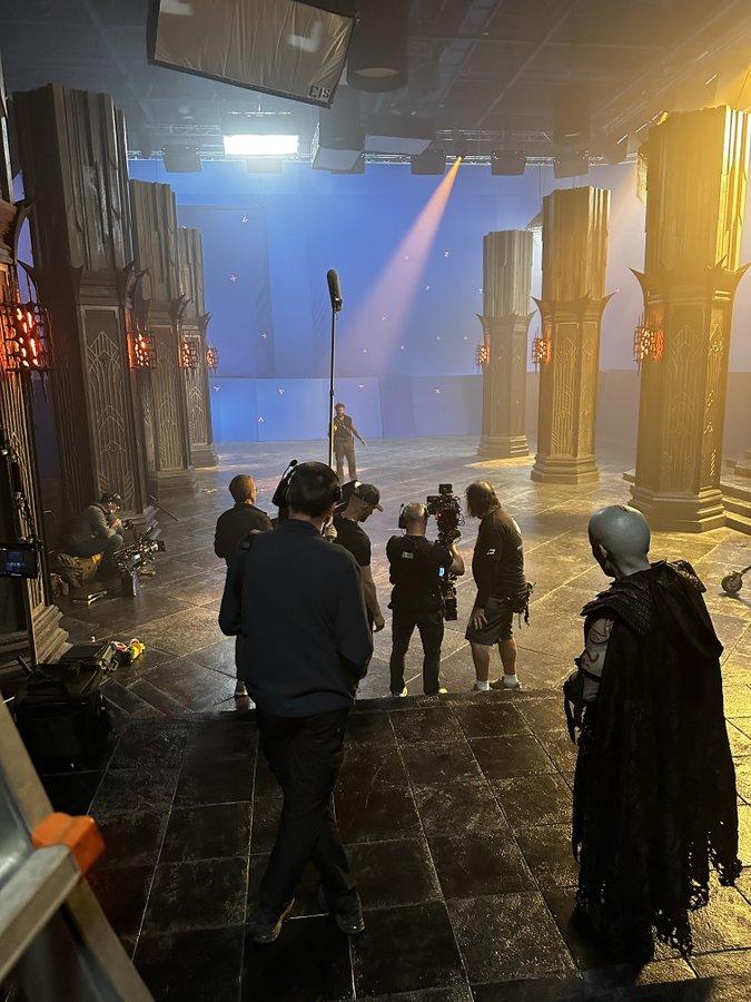 Mortal Kombat 2: Imagem de bastidores de Quan Chi