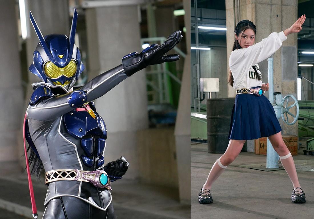 Filha de Hiroshi Fujioka primeiro Rider se torna Kamen Rider Eins