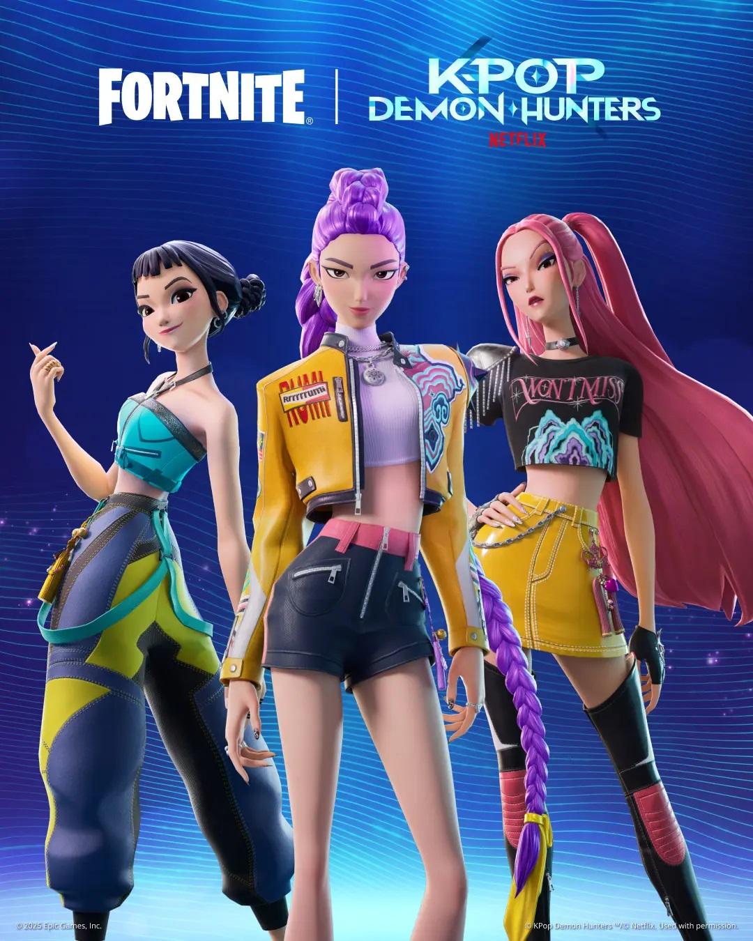 Fortnite oficializa crossover com Guerreiras do K-Pop