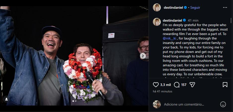 Finalizadas: Gravações de Homem-Aranha 4 foram concluídas 