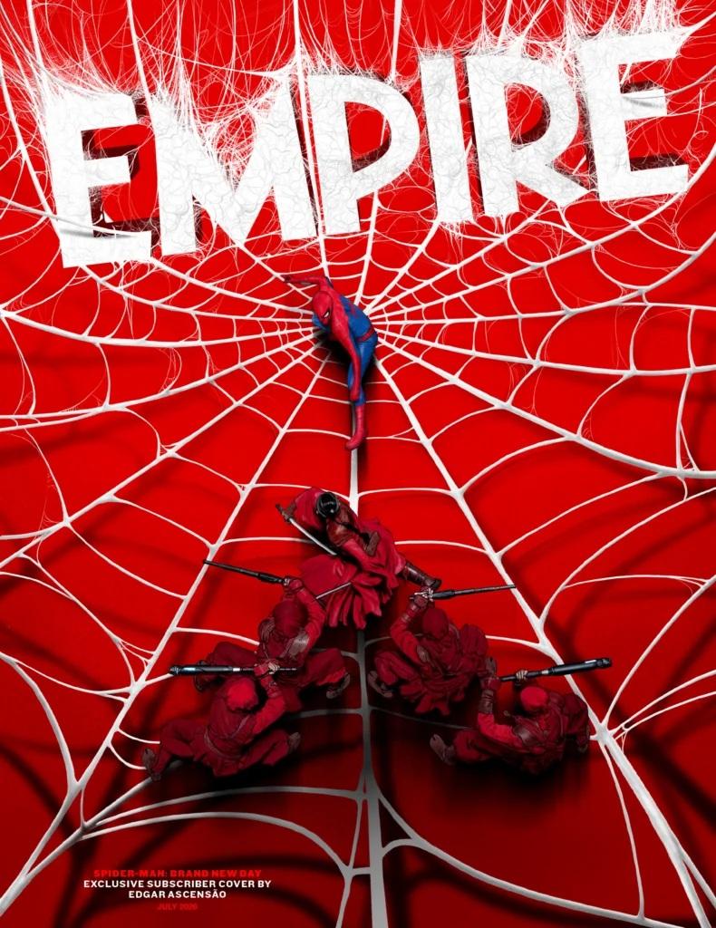 Revista Empire destaca novas artes de Homem-Aranha 4