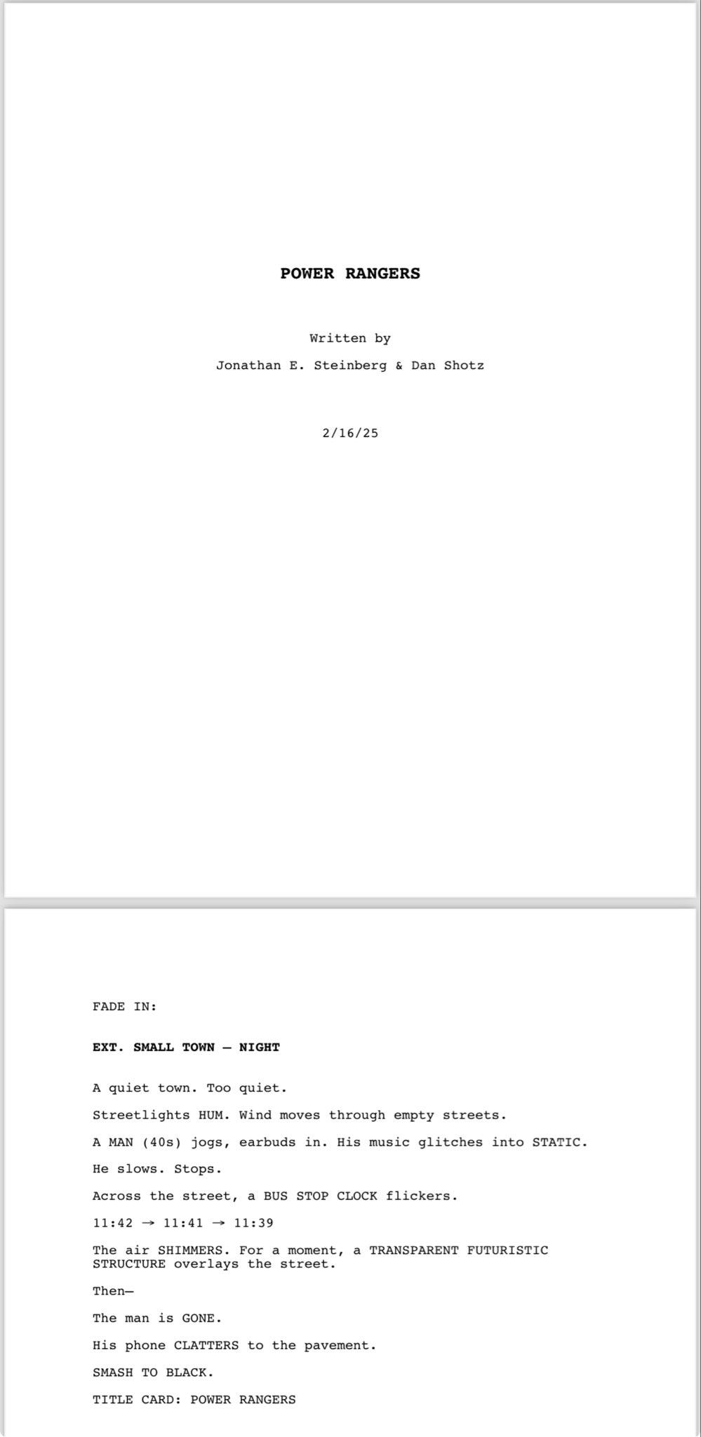 Reboot Power Rangers do Disney+ ganha novos rumores