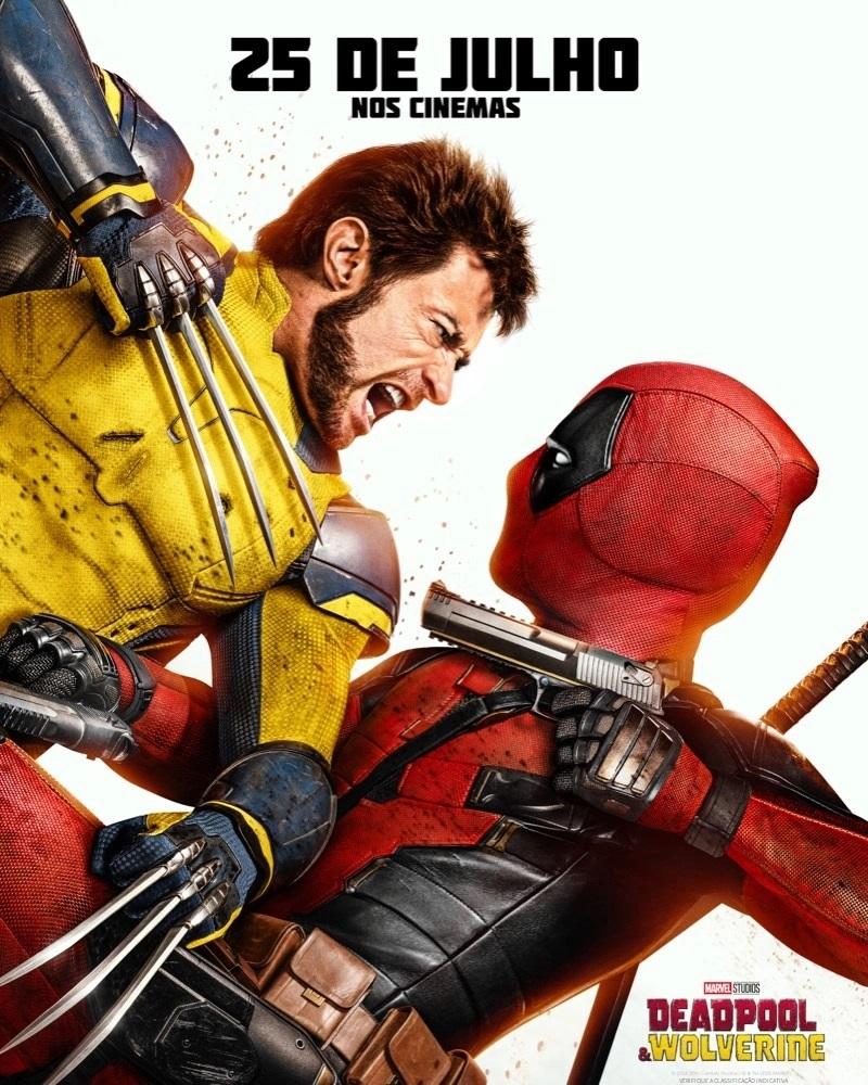 Deadpool e Wolverine ganham novo pôster e trailer dublado