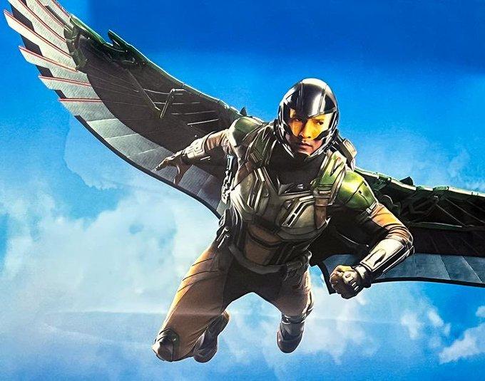 Arte revela visual de novo Falcão em Capitão América 4