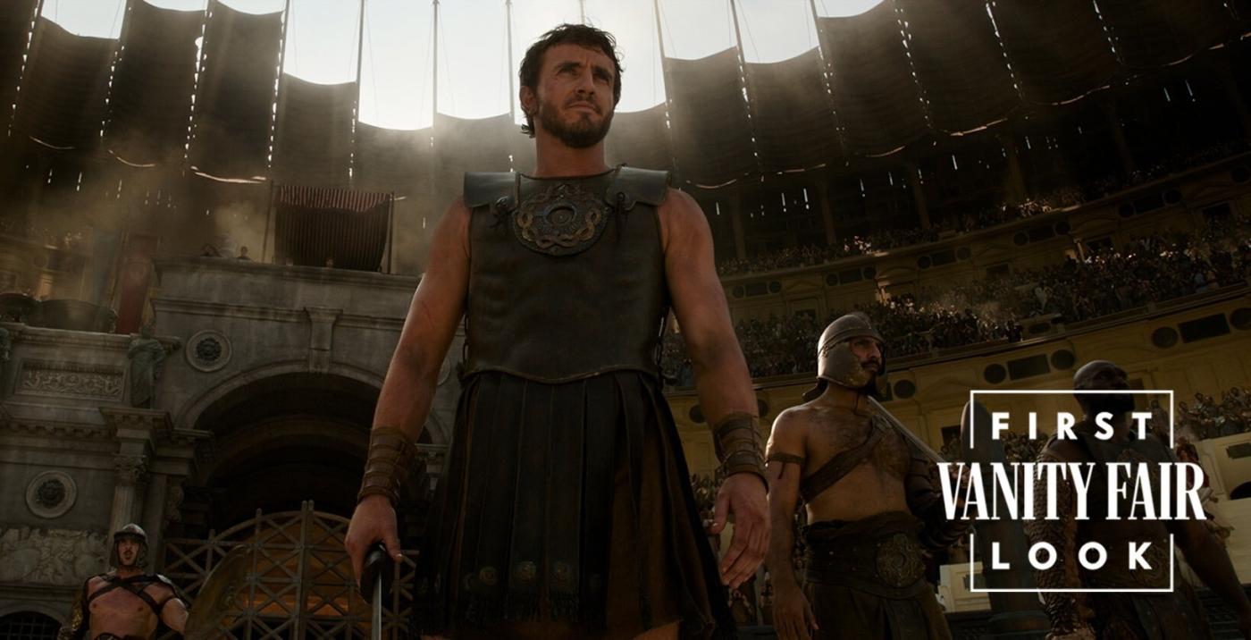Gladiador 2 ganha suas primeiras imagens oficiais