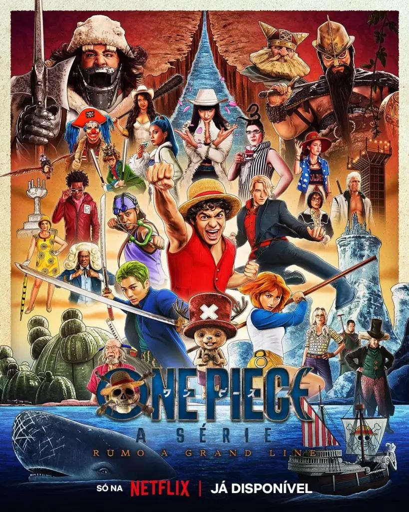 One Piece: A Série ganha pôster final e mensagem de Eiichiro Oda