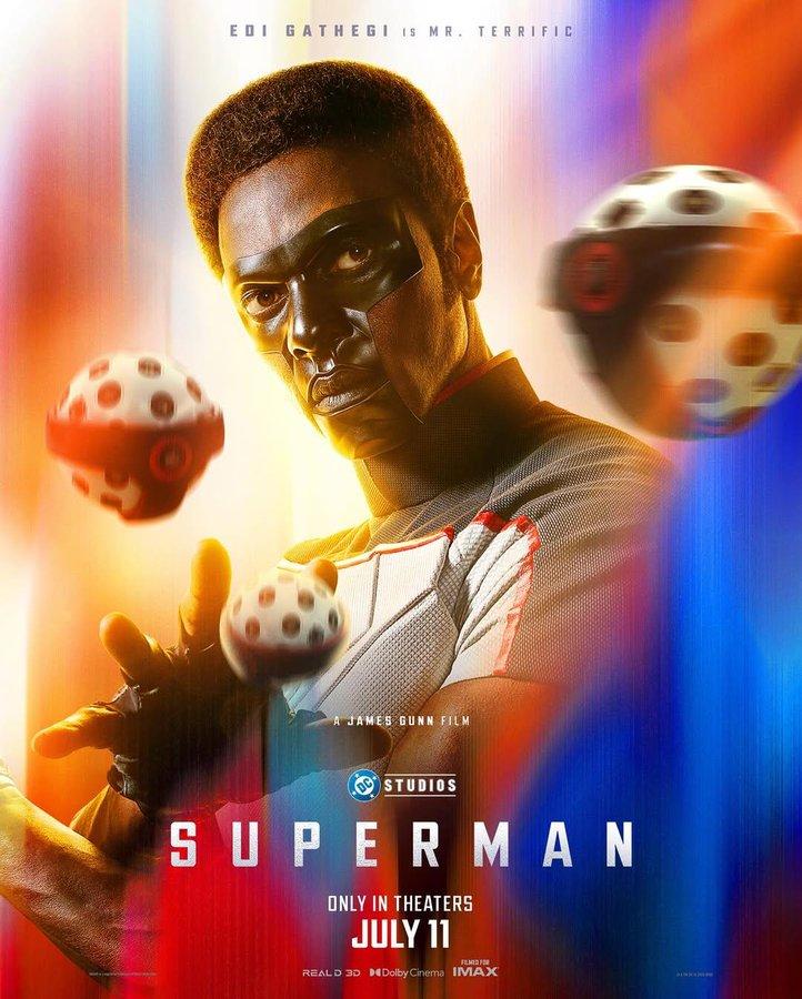 Superman ganha pôsteres individuais dos personagens meta-humanos