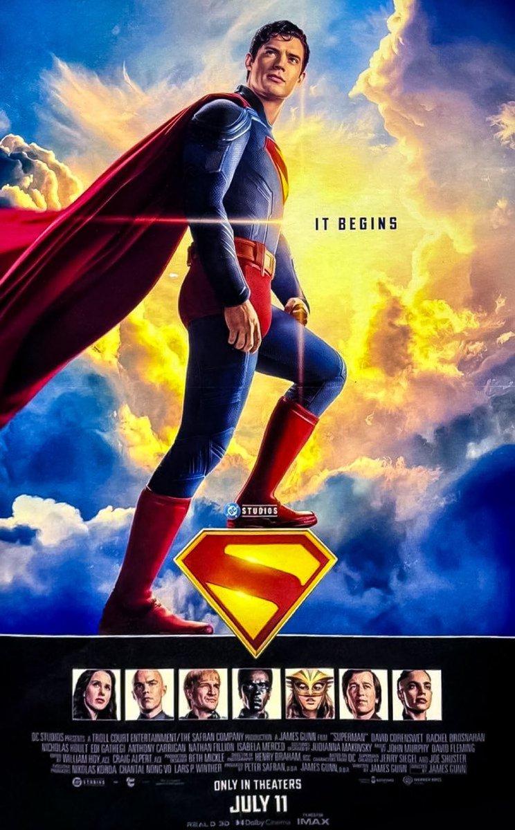 Superman ganha novo teaser e pôster inspirado em clássico
