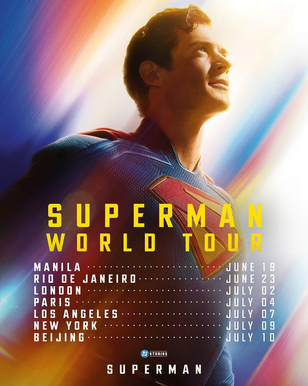 Superman: James Gunn e elenco irão promover filme no Brasil