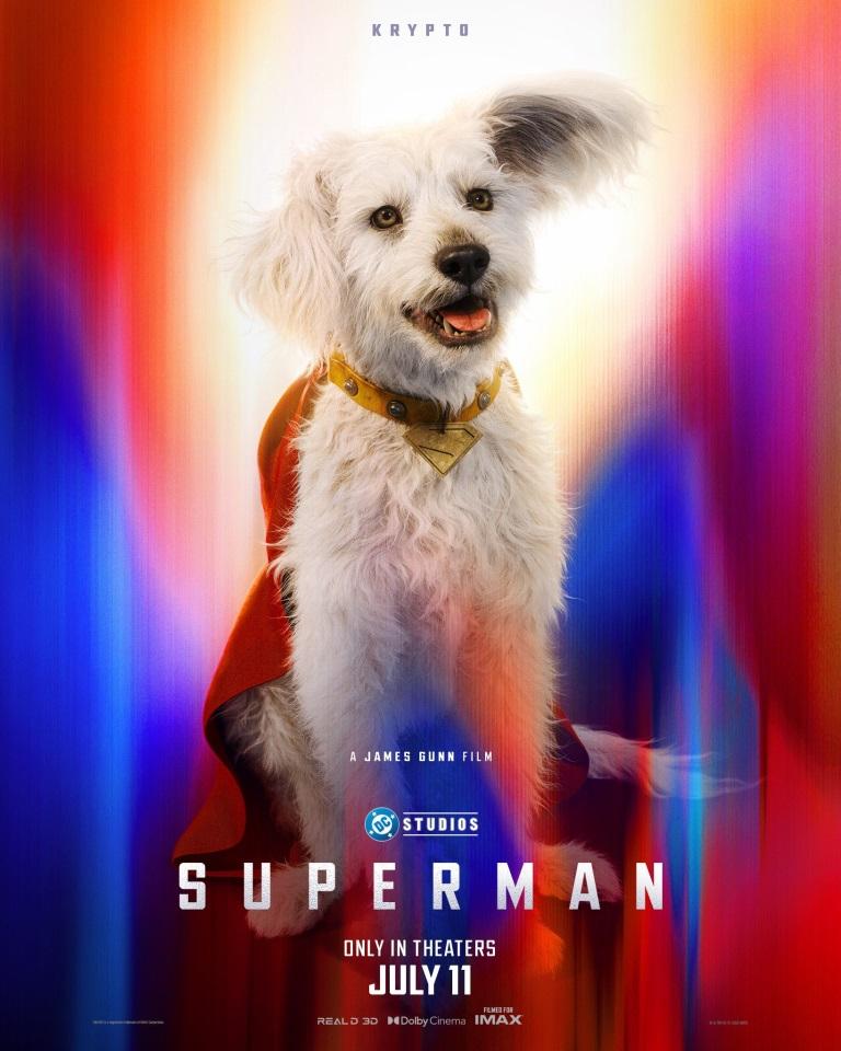 Superman ganha pôsteres individuais dos personagens meta-humanos