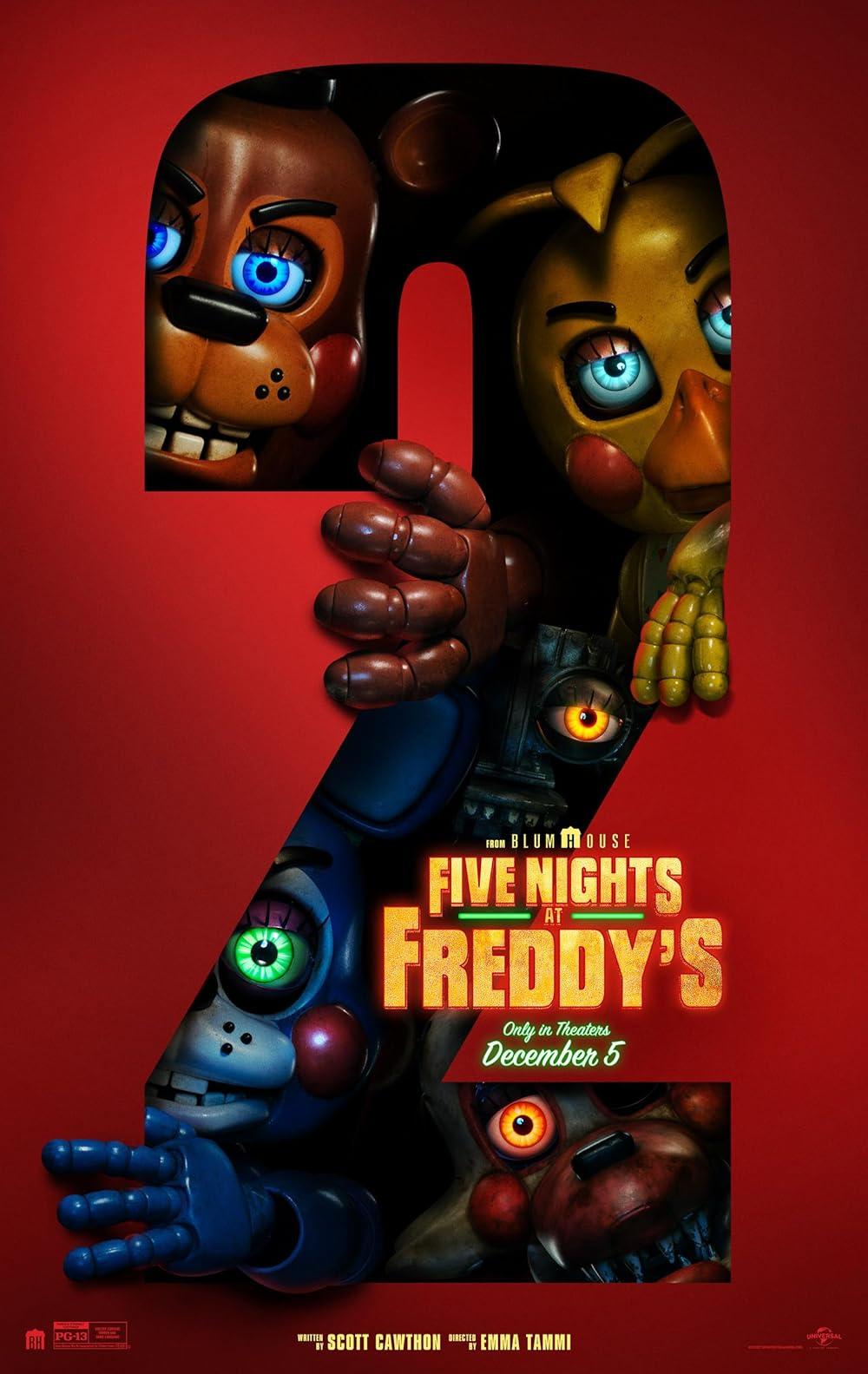 Assista ao novo trailer de Five Nights at Freddys 2