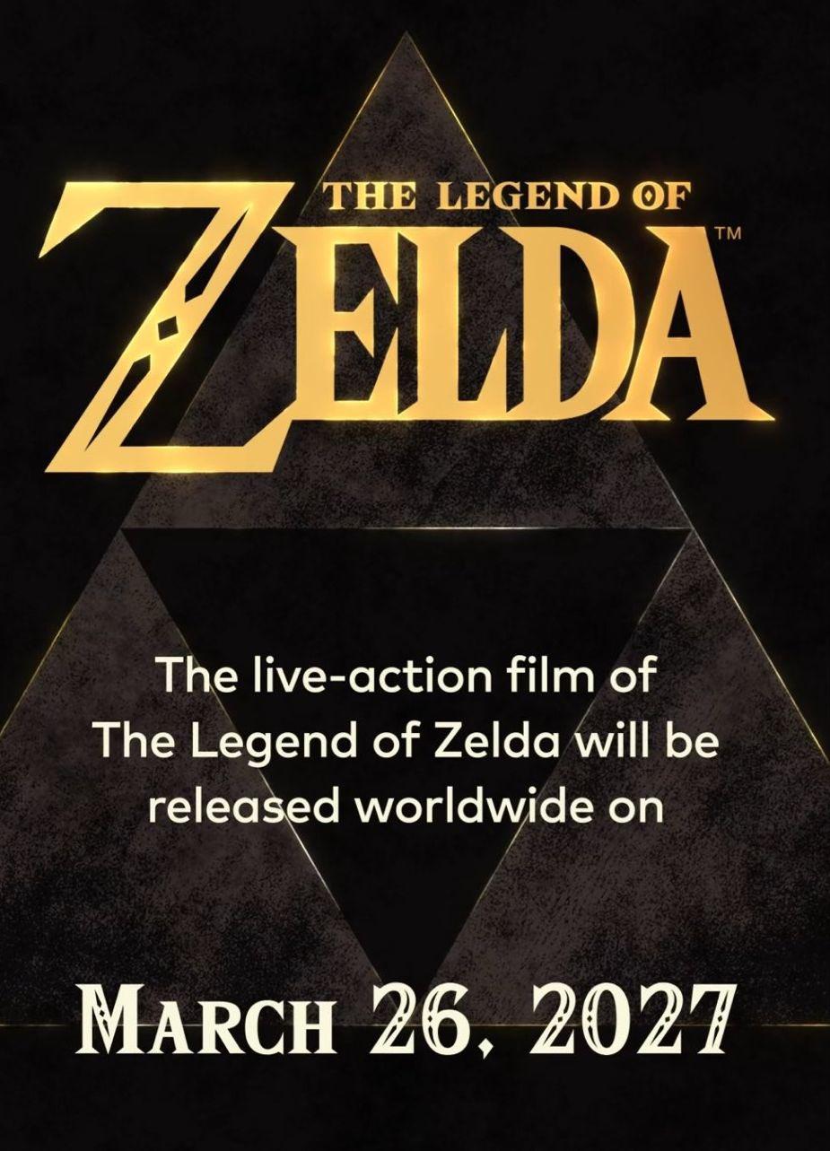 Live-action de The Legend of Zelda ganha data oficial de estreia
