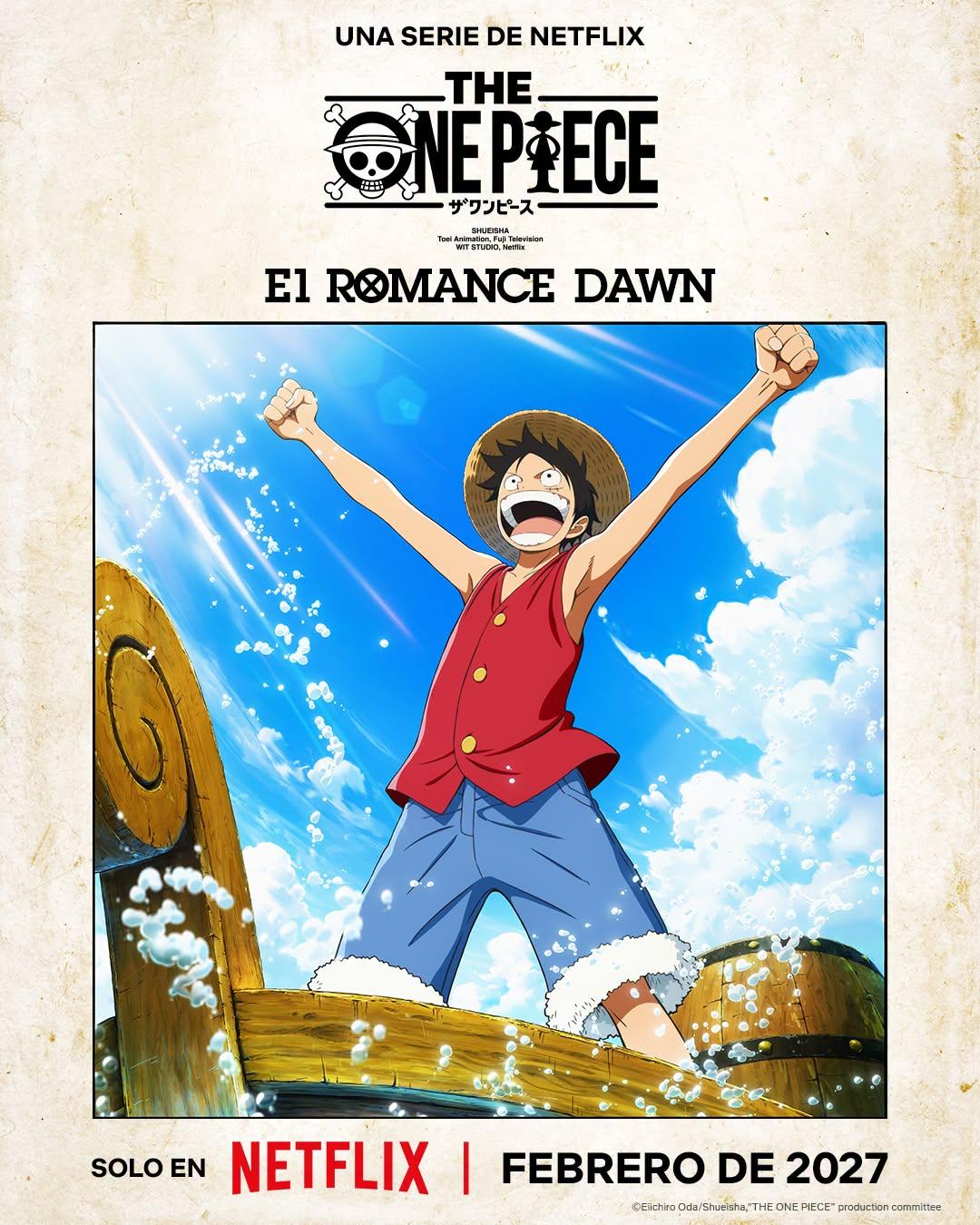 Netflix divulga trailer completo do remake em anime de One Piece