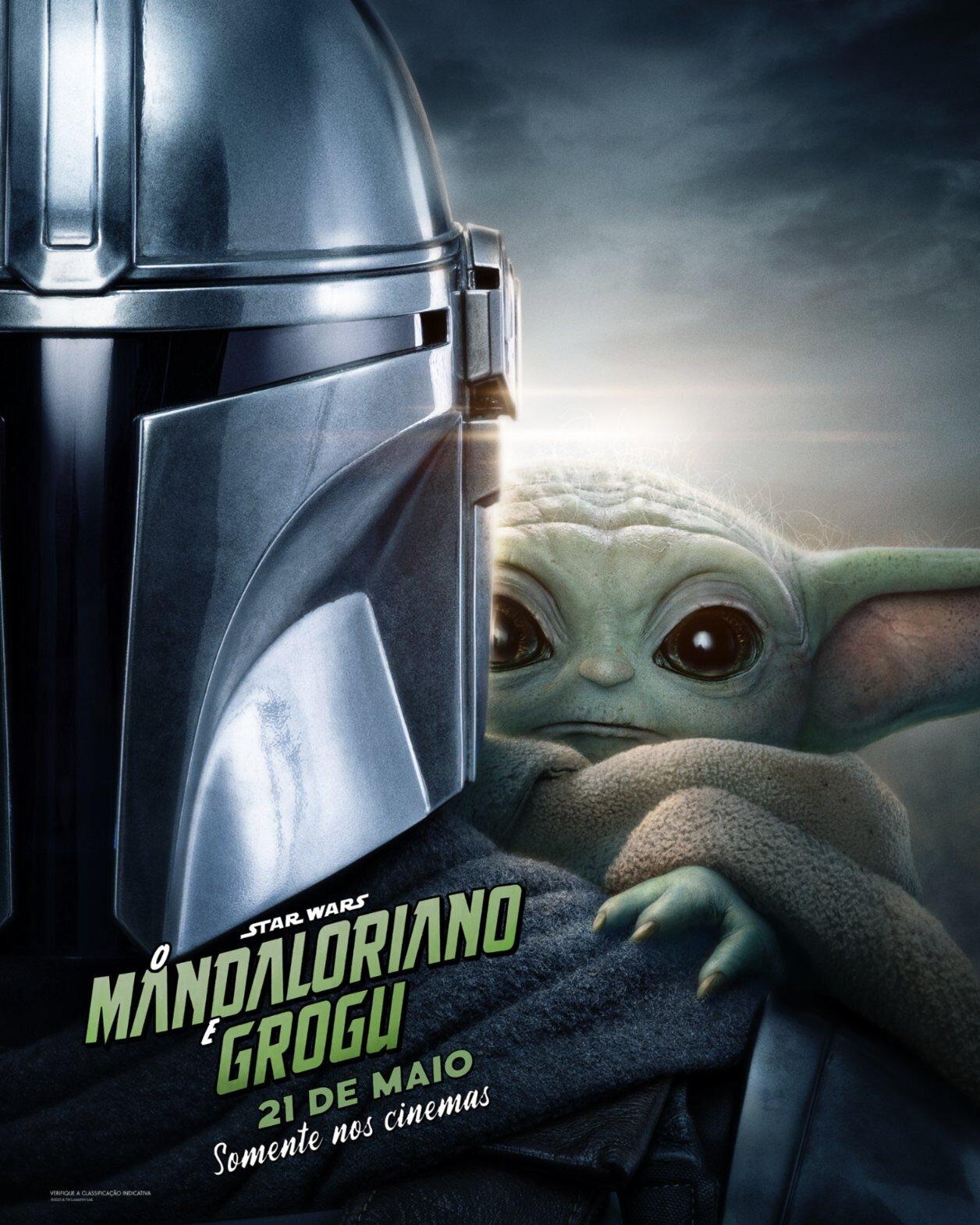 O Mandaloriano e Grogu: Filme de Star Wars ganha novo pôster