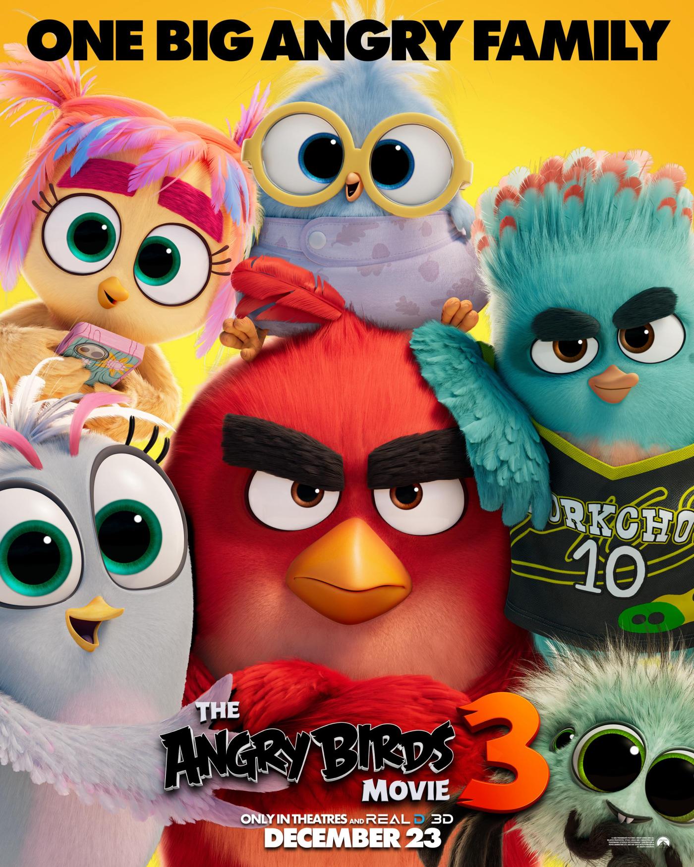 Assista ao primeiro trailer oficial de Angry Birds 3: O Filme