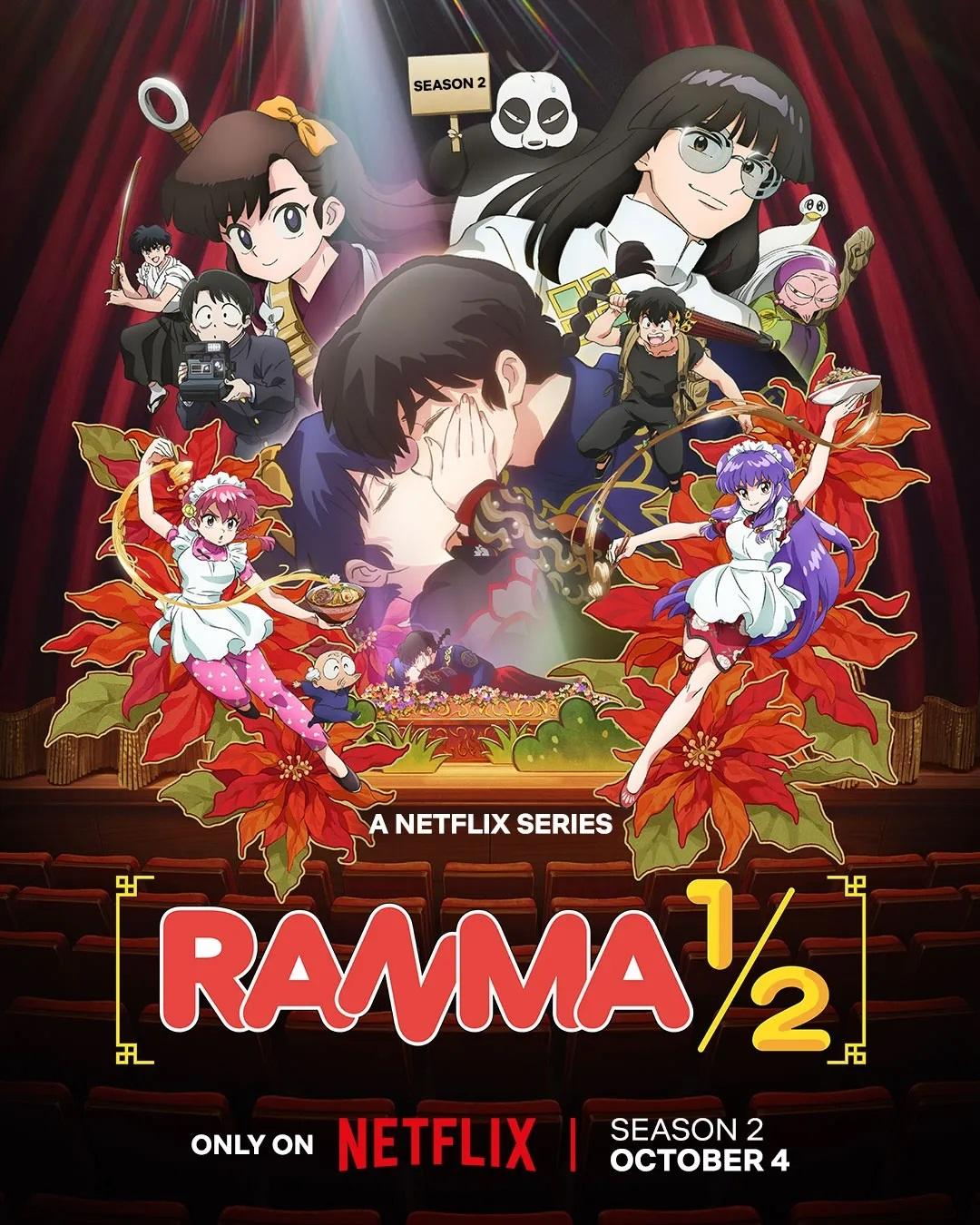 Ranma 1/2 : Segunda temporada do novo anime ganha trailer