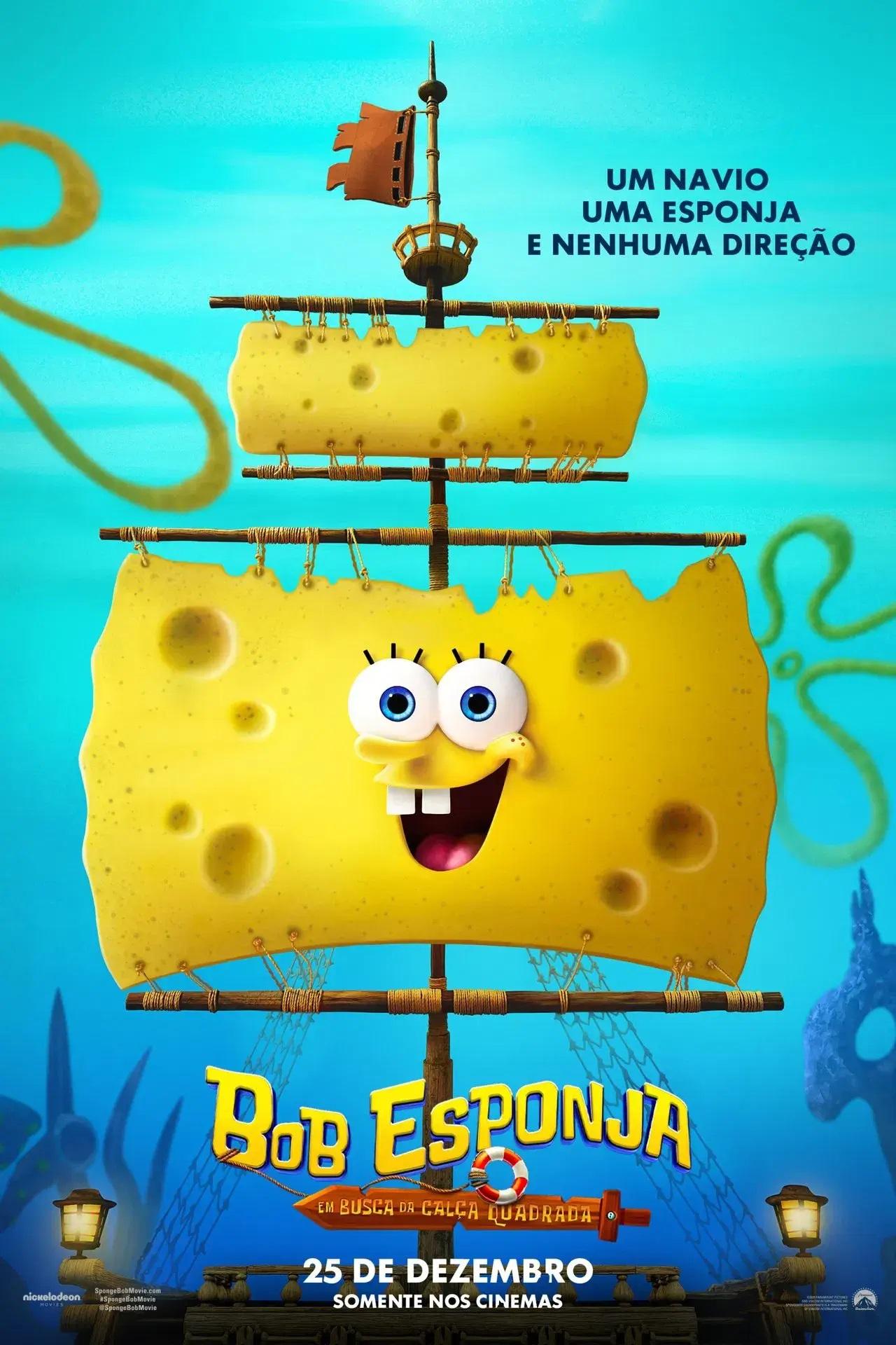 Bob Esponja Em Busca da Calça Quadrada ganha teaser dublado