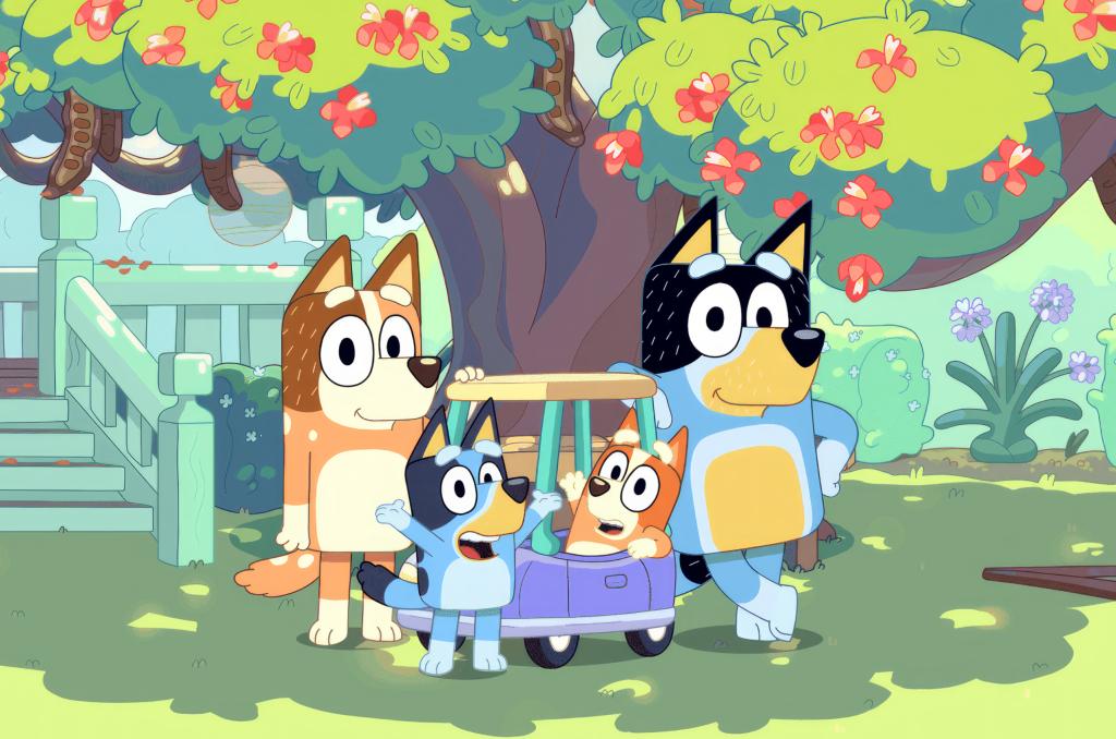 Sucesso entre as crianças Bluey ganhará filme em 2027