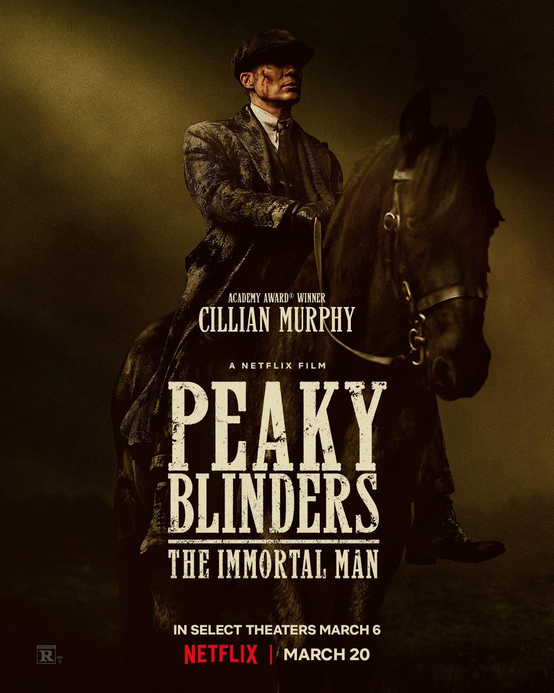 Peaky Blinders: Netflix divulga pôster oficial do filme
