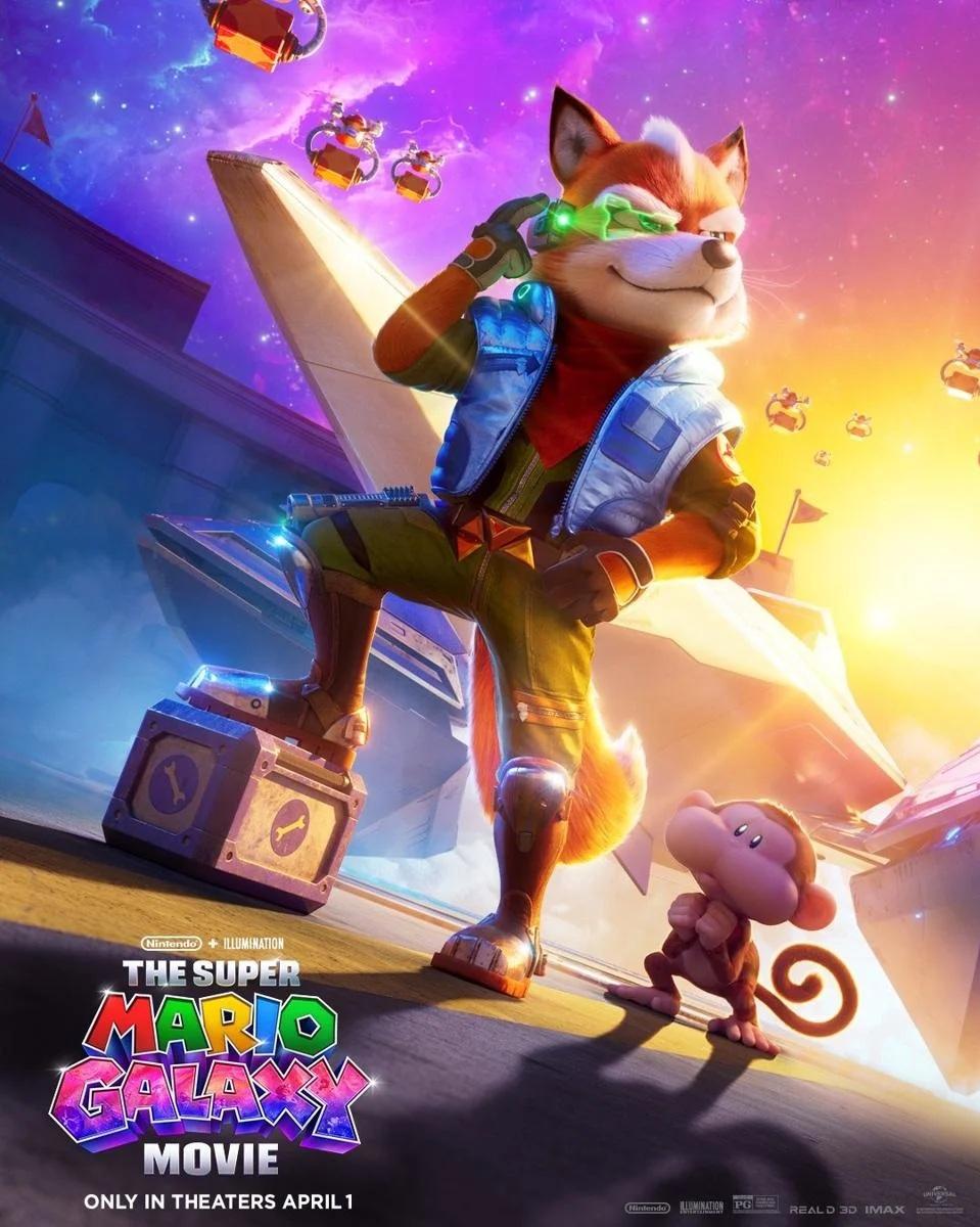 Star Fox: Fox McCloud é revelado em Super Mario Galaxy: O Filme