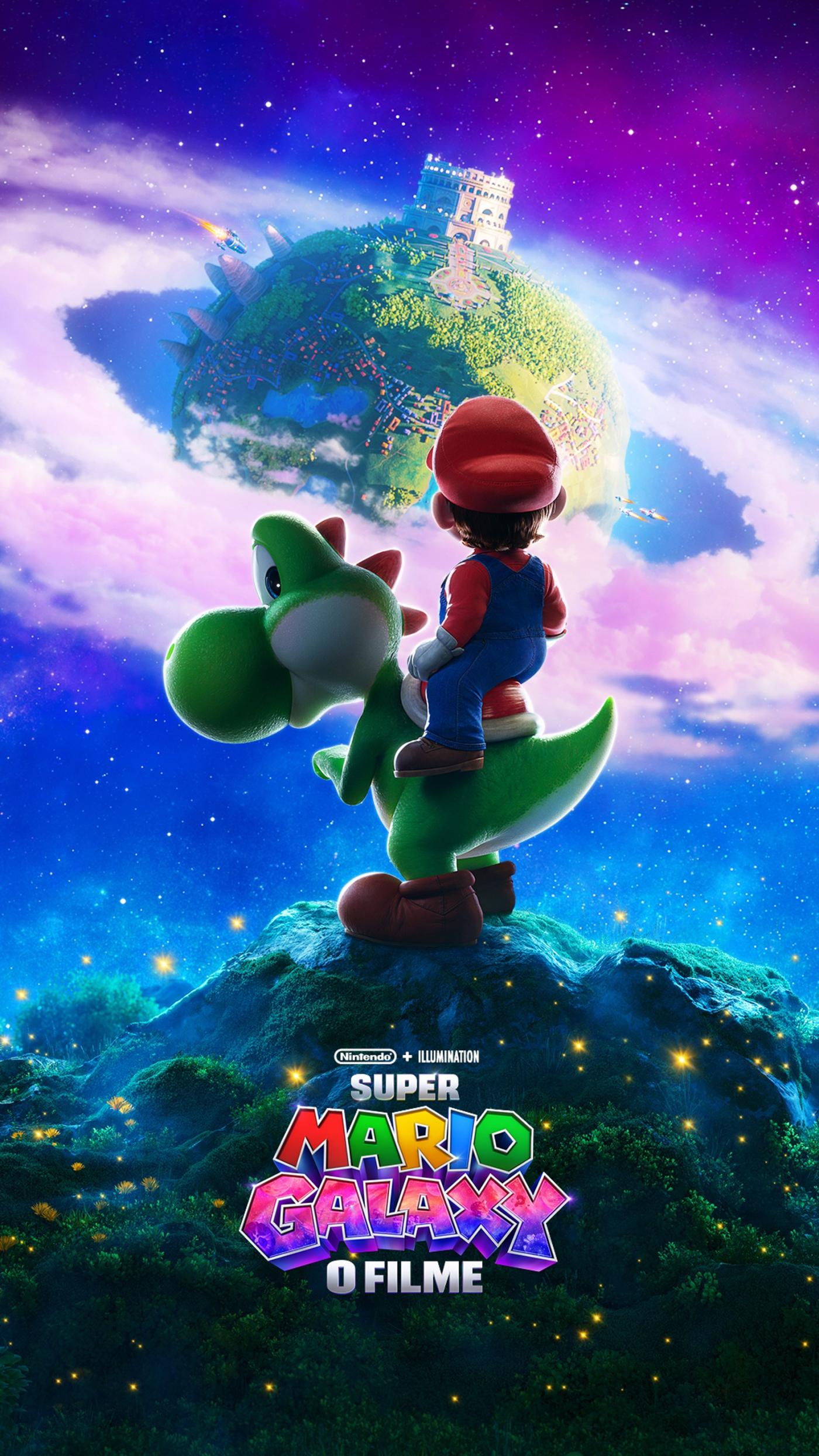 Super Mario Galaxy: O Filme ganha novo trailer com Yoshi