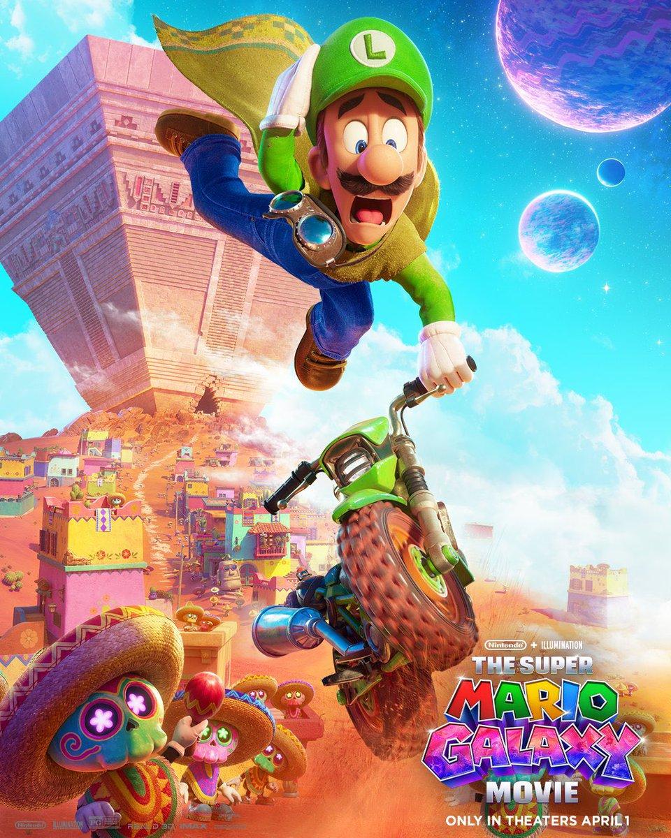 Super Mario Galaxy: O Filme ganha dois novos pôsteres