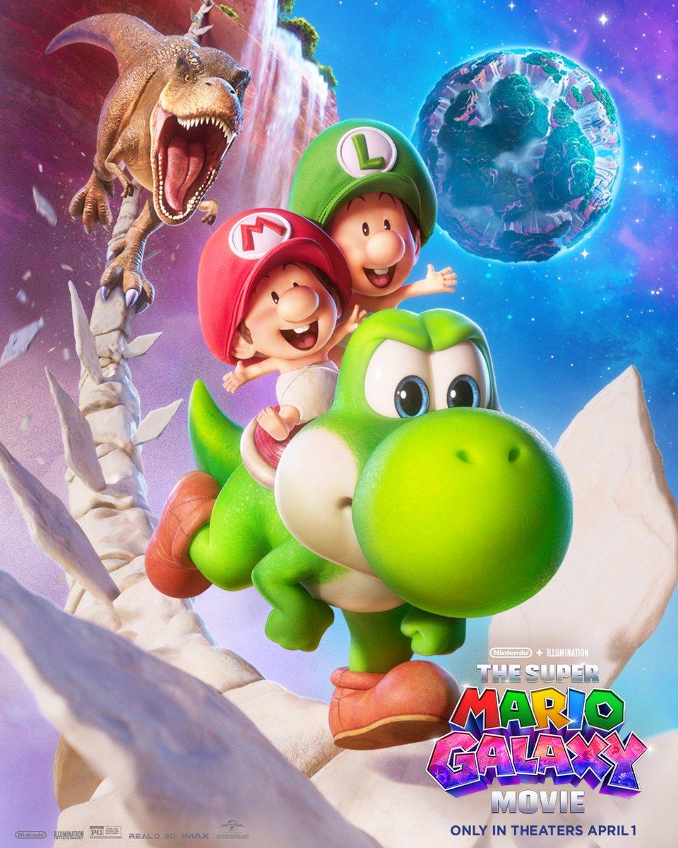 Mais pôsteres inéditos de Super Mario Galaxy: O Filme