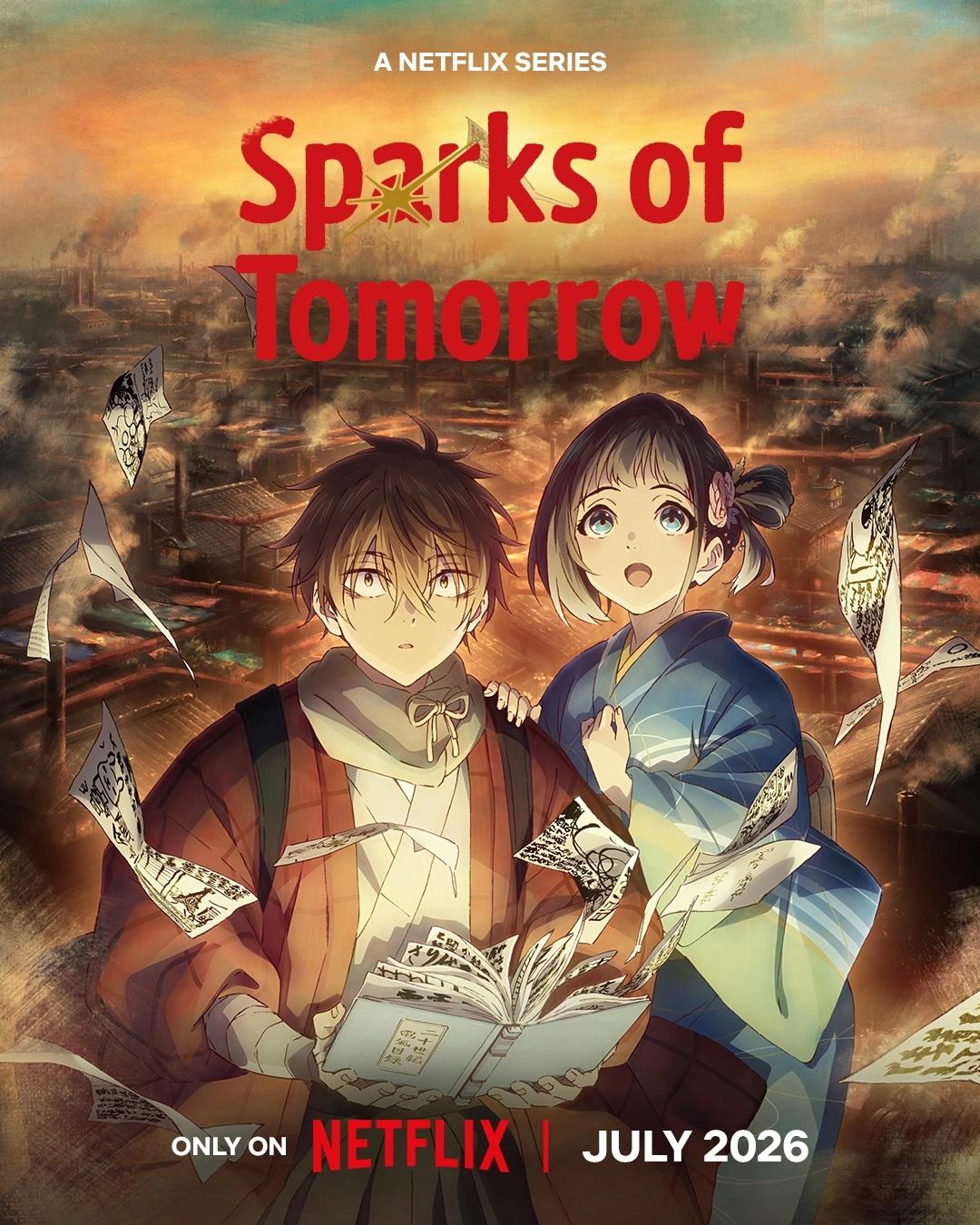 Anime Sparks of Tomorrow será lançado pela Netflix