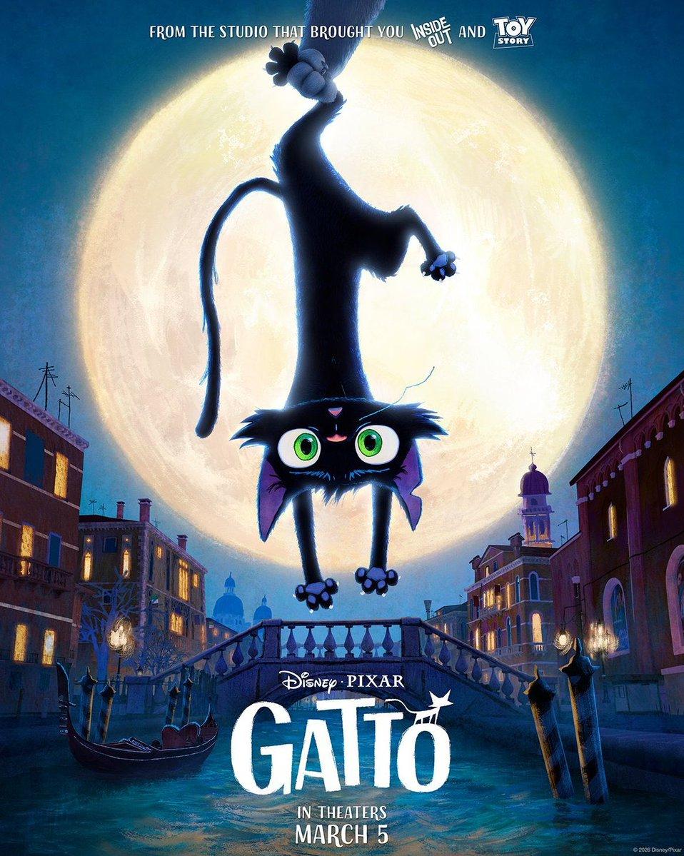 Gatto: Nova animação da Pixar tem primeiro teaser revelado