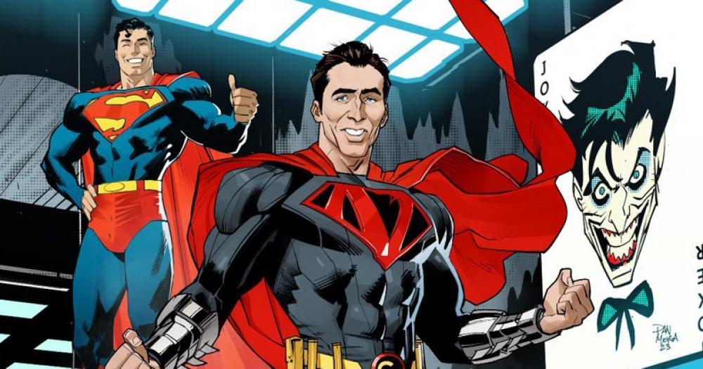 Nicolas Cage estampa capa de nova HQ da DC Comics