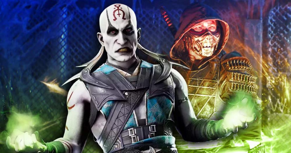 Mortal Kombat 2: Imagem de bastidores de Quan Chi