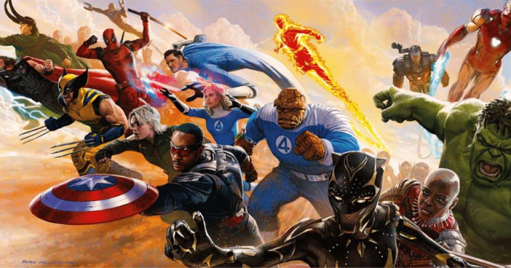 Marvel Studios revela arte com atual equipe dos Vingadores