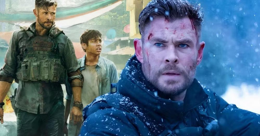Netflix oficializa Resgate 3 com Chris Hemsworth e Idris Elba